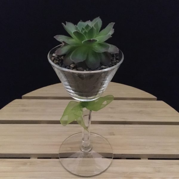 Clear Cocktail Glass